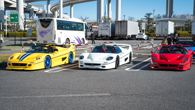 Even in Japan this was an unusual sight